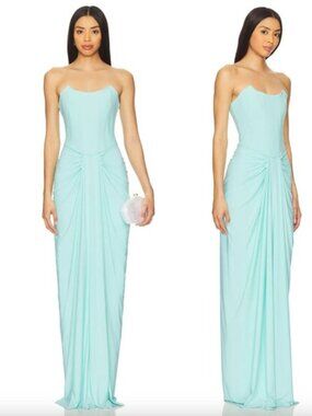 Deme By Gabriella | Dresses | Deme Blue Maxi Dress | Poshmark